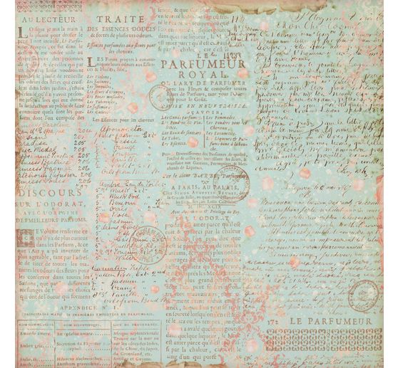 Scrapbook block "Rose Perfum Backgrounds"