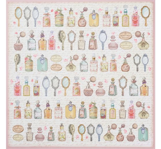 Scrapbook block "Rose Perfum Backgrounds"