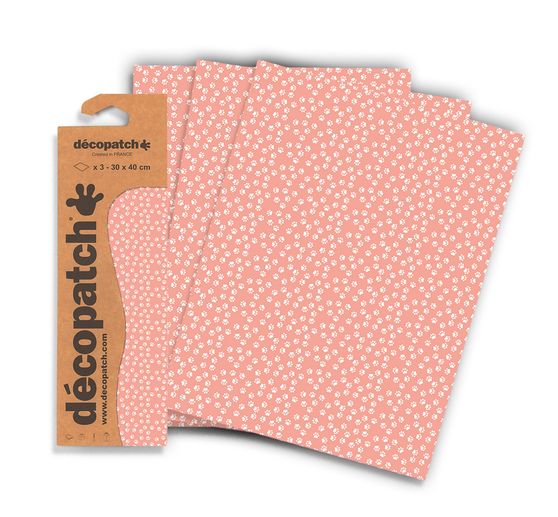 Décopatch paper fluorescent "Paws"
