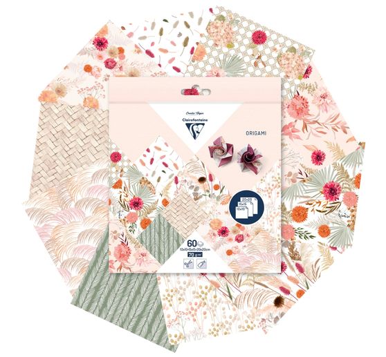 Assortimento di carte pieghevoli "Fiori secchi".