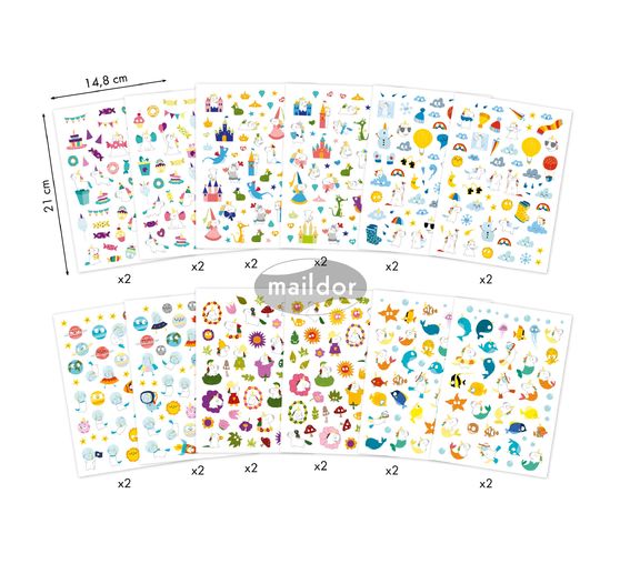 Sticker book "Magic"