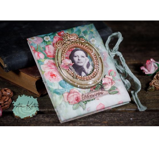 Casting mould "Roses frame"