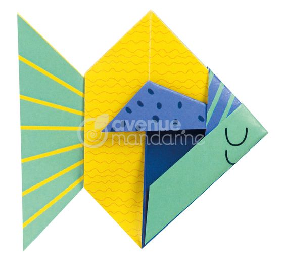 Il mio piccolo "pesce" origami
