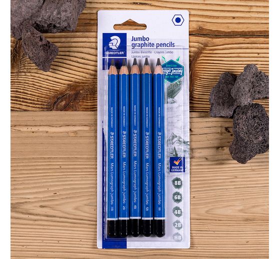 STAEDTLER Matite Lumograph "Jumbo