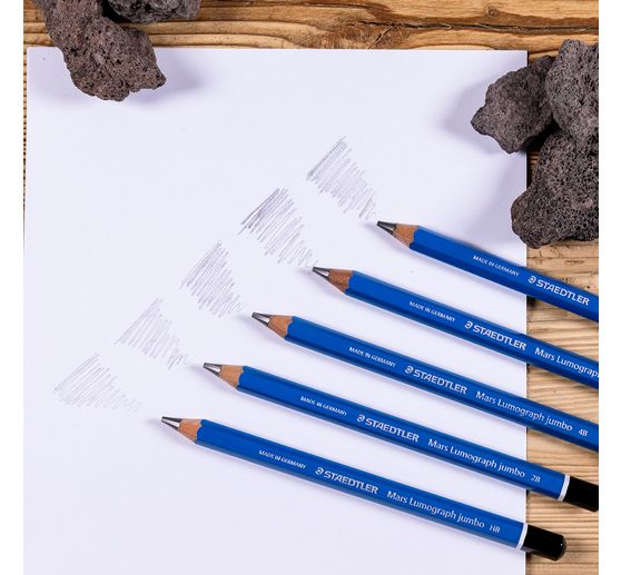 STAEDTLER Matite Lumograph "Jumbo