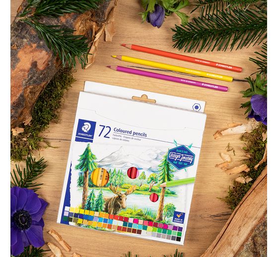 STAEDTLER Colored pencils, 72 parts
