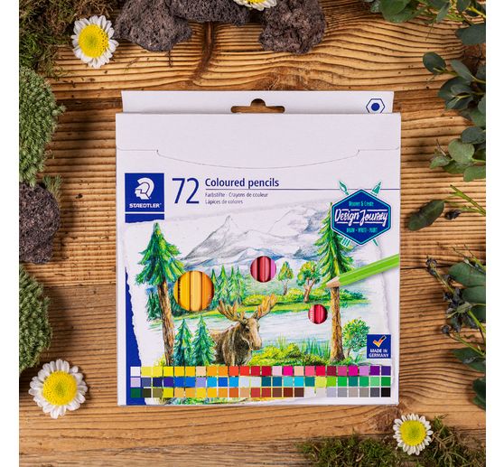 STAEDTLER Colored pencils, 72 parts