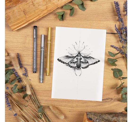 STAEDTLER Pigment Liner e marcatore metallico