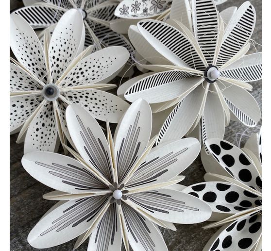 Silicone stamp for folding flower "Style"