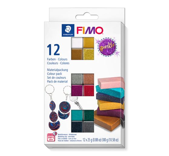 FIMO confezione in materiale morbido "Effetto scintilla"