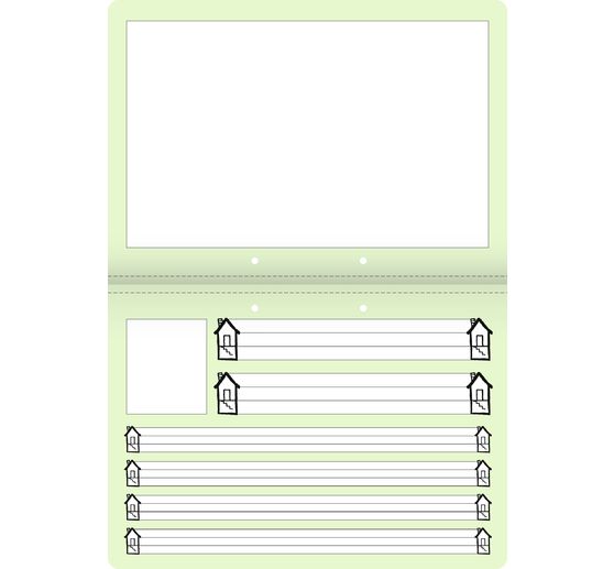 Brunnen Notebook to learn to write "Lineatur SL"