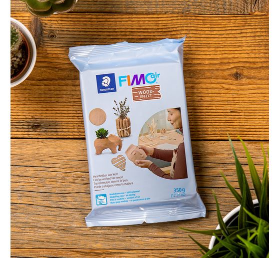Pasta modellabile "FIMOair Effetto Legno".