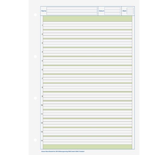 Brunnen Kieserblock "Lineatur 1"