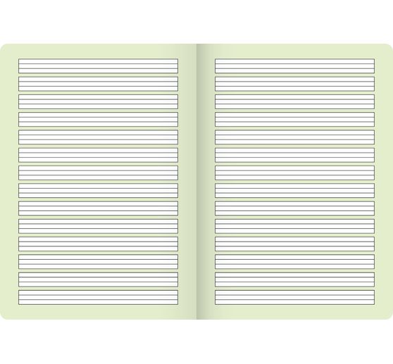 Brunnen Exercise book Vivendi "Lineatur 1", DIN A5, from 1st grade
