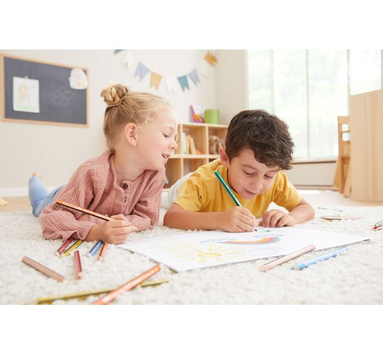 STAEDTLER Noris colour "Jumbo colored pencils", set of 9 + 1 free