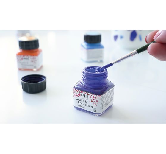 KREUL Glass & Porcelain classic set "Color Living"