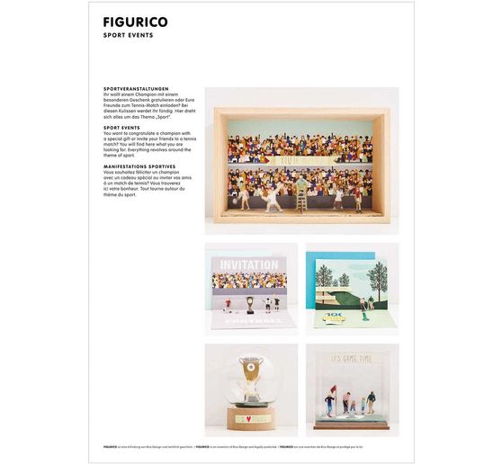 Rico Design Paper backdrop block "FIGURICO"