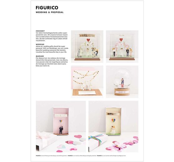 Rico Design Paper backdrop block "FIGURICO"