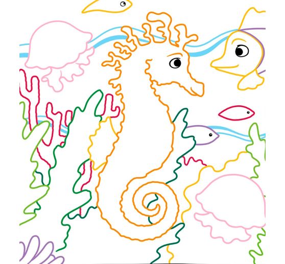 Book "Zauberpapier Malbuch Strand und Meer"