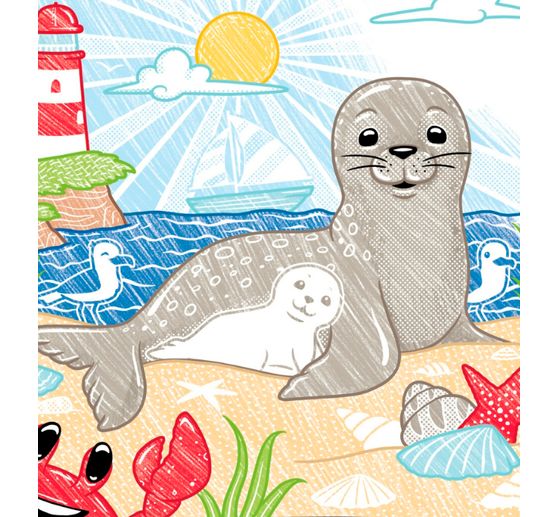 Book "Zauberpapier Malbuch Strand und Meer"