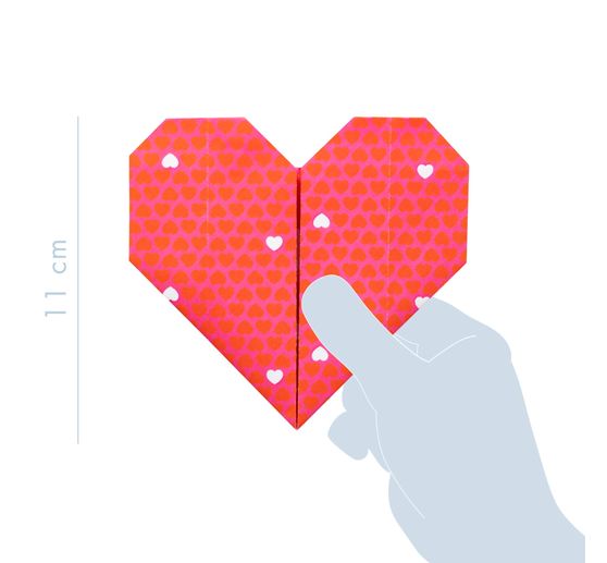 Folding paper assortment "Paper Love"