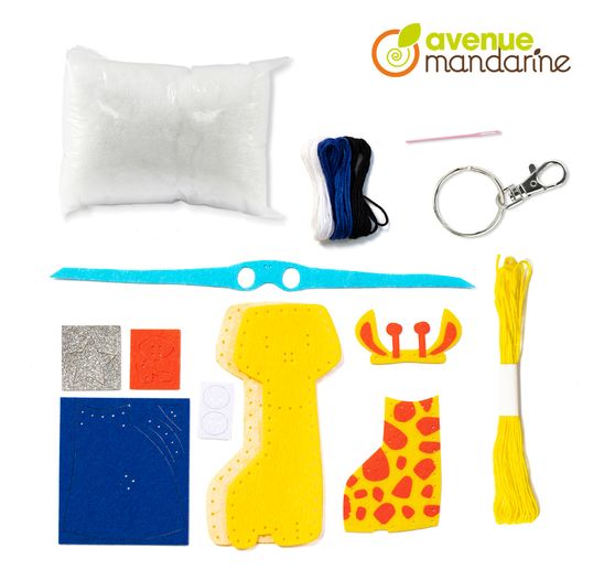 Sewing craft kit Mini Couz'In "Giraffe Pedro"