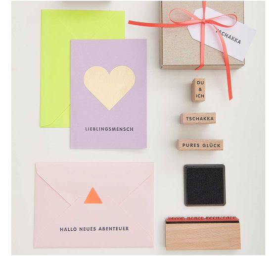 Stamp set XL "Happiness"