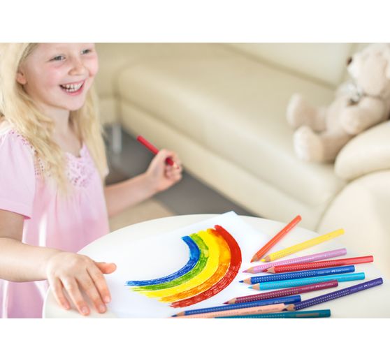 FABER-CASTELL Colour pencils "Jumbo Grip"