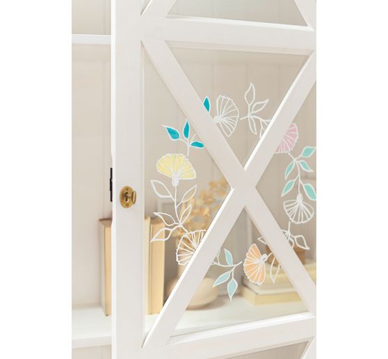 Window decoration templates "Bloom & Grow"