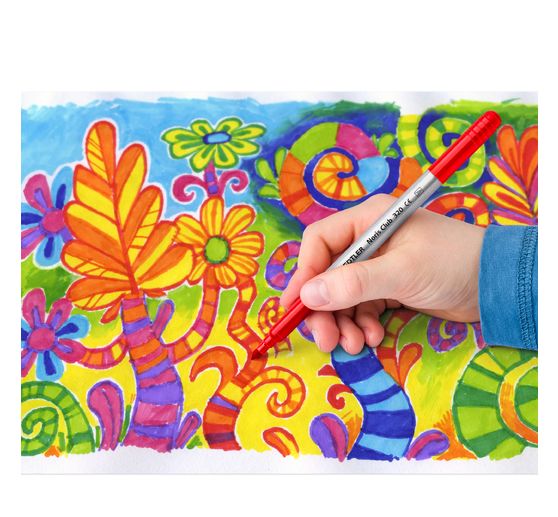 STAEDTLER Noris "penne a doppia punta in fibra"