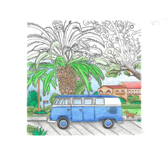 Book "Colorful World - Mit dem Bulli um die Welt"