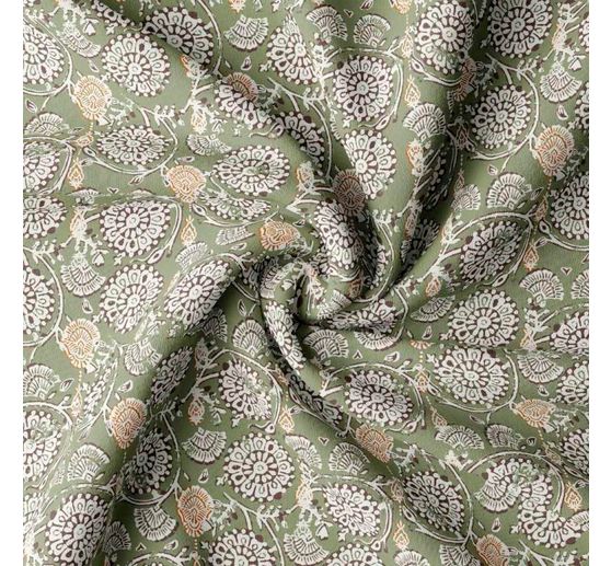 Cotton fabric "Jivana-Khaki"