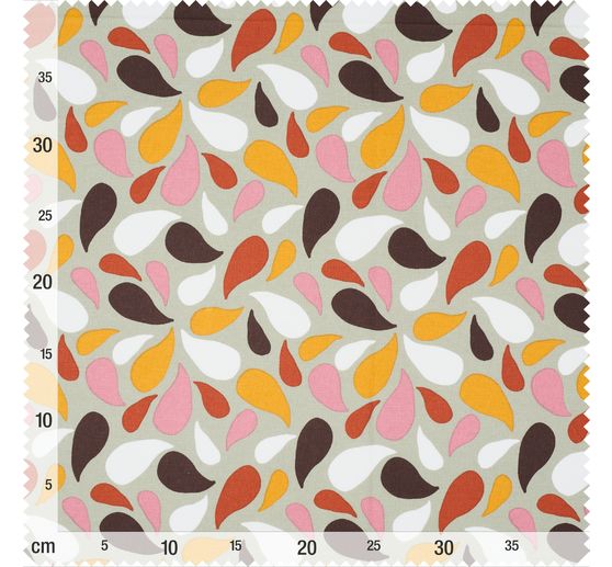 Cotton fabric "Drops"