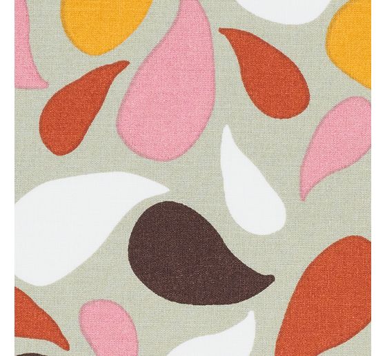 Cotton fabric "Drops"
