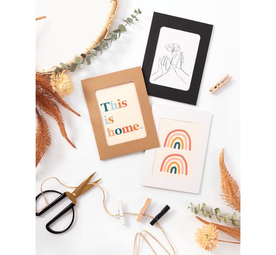 Kit per lavoretti "Ghirlanda di cornici"