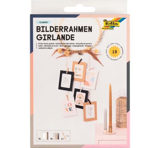 Kit per lavoretti "Ghirlanda di cornici"