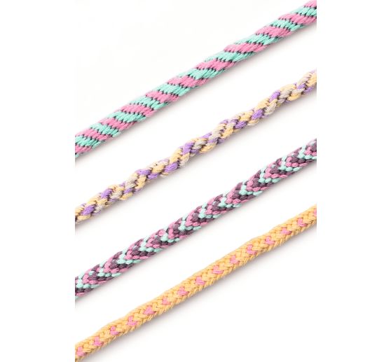 Kumihimo handicraft set "Bracelets"