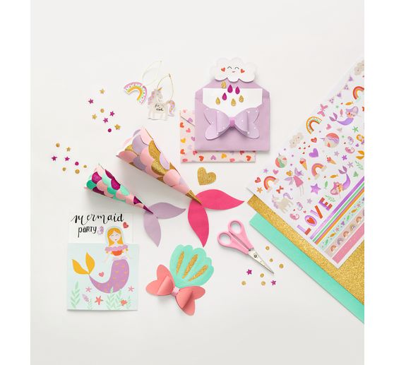 Blocco artigianale "Brillantini dappertutto