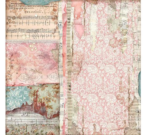 Blocco di scrapbook "Passione