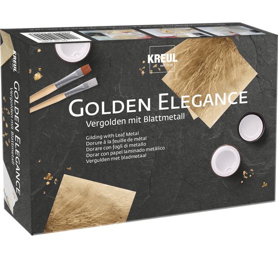 KREUL Gilding with leaf metal "Golden Elegance"