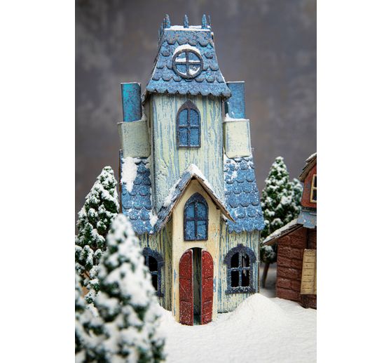 Set di fustelle Sizzix Thinlits "Village Collection by Tim Holtz".