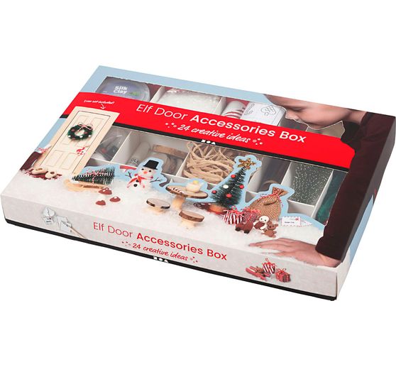 Craft box Secret Santa door "Christmas Scenes"