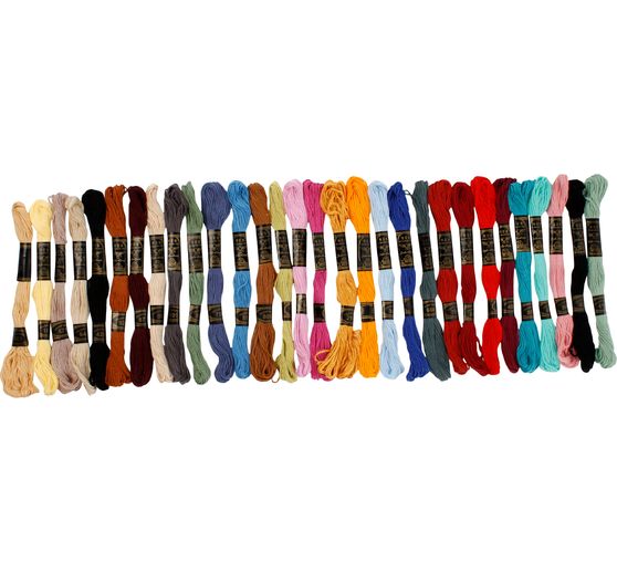 Embroidery thread set "Assorted colours"