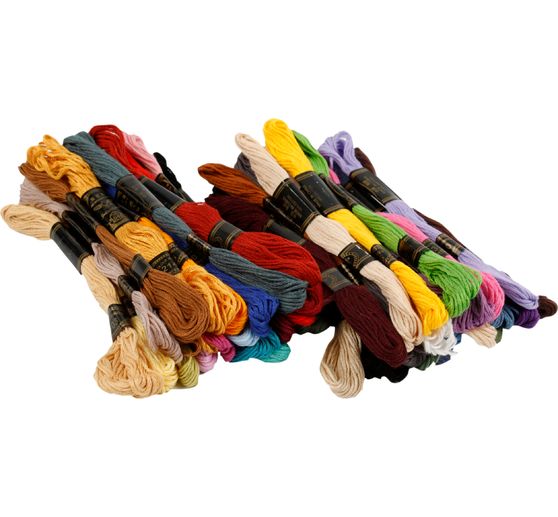 Embroidery thread set "Assorted colours"