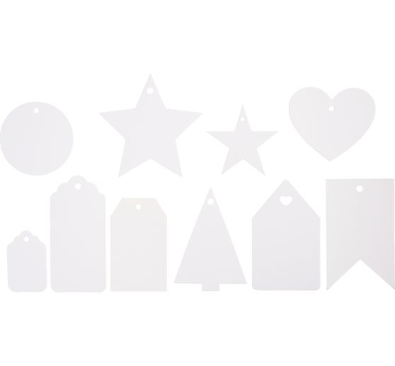 VBS Gift tag "White Mix"