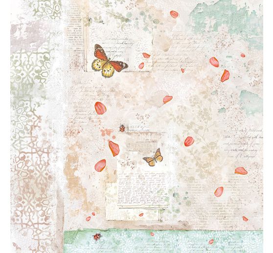 Scrapbook paper "Enchanted Land"