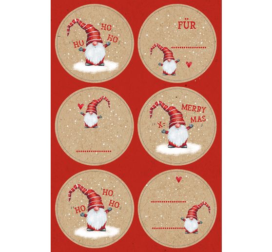 Sticker "Christmas gnome"