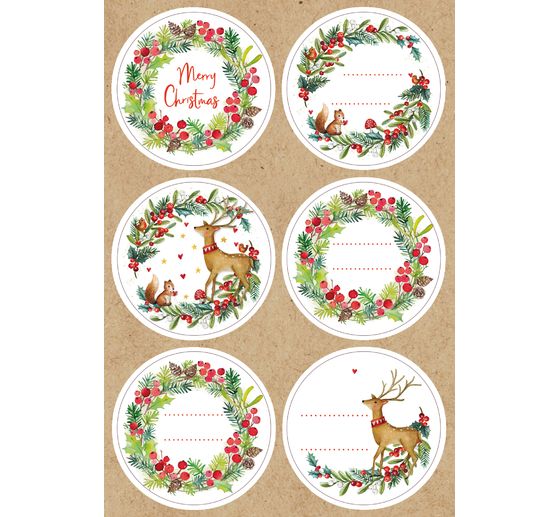 Sticker "Natural Christmas"