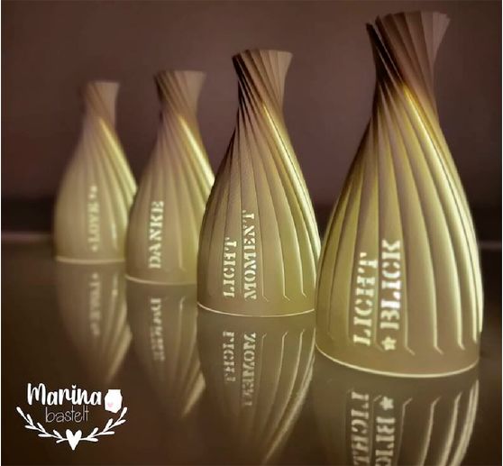 Punching template "Lettering decors" for Marinas Licht