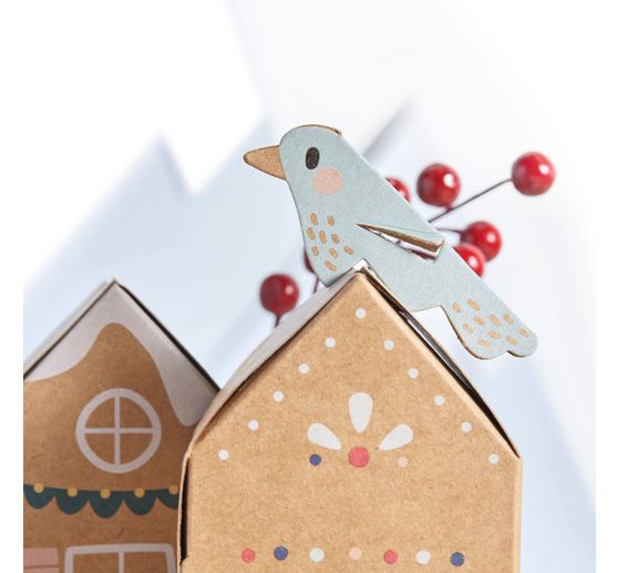 Advent calendar set "Snow Village"